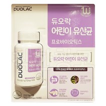 듀오락 키즈 유산균 750mg*100정, 100정, 1개