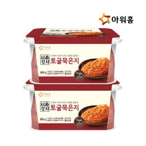 베스트식품 아워홈 이남김치 토굴묵은지 트레이 800g x2개, 단품/단품