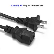 US JP 전원 케이블 1.2m 100W CN 중국 일본 미국 IEC C13 AC 공급 장치 코드 디지털 스토리지 오실로스코프 라우터 DVD