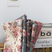 20수면)미들 쉐비로즈플라워(5컬러), 핑크