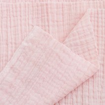 패브릭샵 대폭요루이중거즈 바이오워싱 5컬러, 핑크