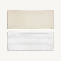 어텀31 오가닉코튼 인견 양면 아기 와이드베개 + 매쉬 속통, 체크