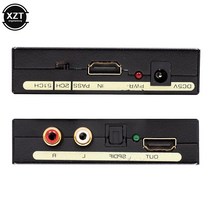 1인방송 라이브장비 HD 4K x 2K HDMI 호환 비디오 컨버터 추출기 광학 SPDIF 제거 HDCP 키 동의 오디오 분, 01 EU PLUG