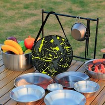 다용도파우치 캠핑파우치 캠핑가방 파우치 캠핑용품 원형파우치 다용도 원형 가방, 상세페이지 참조