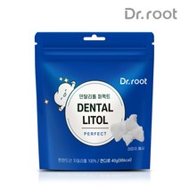 덴탈리톨 퍼펙트 핀란드산 자일리톨 캔디 사탕, 40g 1봉