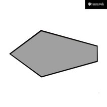 스노우피크 캠핑 매트 Lago Pro air1 그라운드 이너 시트