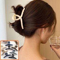 단아하게 올림머리 집게핀 미용 똥머리 긴머리정리핀 금손집게 고급형