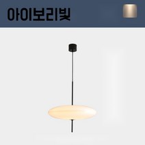 해외디자이너 식당조명 비행접시 펜던트조명 현대미술공부 침실펜던트 램프, 아이보