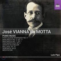 [CD] Luis Pipa 호세 비아나 다 모타: 피아노 작품집 (Vianna da Motta: Piano Music)