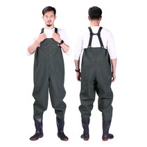 플라이낚시 허리장화 수산시장 갯벌 낚시 전신장화, 상세 페이지 참고, 37-여성용 카키 나일론 스트랩 (수출 등급)