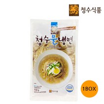 [청수식품] 청수 물냉면 40인분 720g x 10봉, 단품