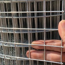 철망 울타리 그물망 능형망 철조망 휀스 1x18 미터 6mm 구멍 전체 롤 뜨거운 dip 아연 도금 와이어 작은 용, 02 10x10mm 0.7mm 15m