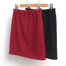 셀러허브 여성패션 [오노마] ONM 빅사이즈여성의류 6535L 골지 미니 스커트 WW