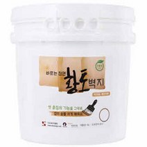 옛 흙집을 그대로 바르는 천연 세마믹 황토 벽지 10kg 한옥 벽지, 핑크색