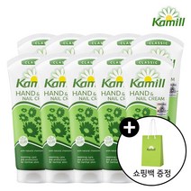수입 카밀 핸드크림 본품 10개 세트 + 백, 맨 본품 10개