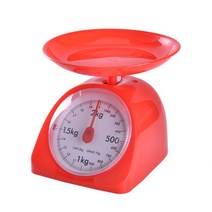 주방저울 가정용 정밀 주방 저울 그램 측정 교육 식품 베이킹 팔레트 균형 기계식 스프링, [04] 5kg 40g