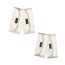 기타 바보사랑[꿈꾸는두부]꿈두부 띠침받이 플라워패턴 2종세트 아기띠악세서리, A세트)리틀빌리지프렌치플라워