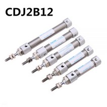 CDJ2B 타입 미니 공압 에어 실린더 복동 싱글로드 12mm 보어 10 ~ 150mm 스트로크 CDJ2B12 공기, 50mm stroke, 50mm stroke