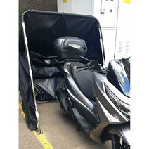 오토바이방수커버 자전거 킥보드 덮개 방열 먼지, S 사이즈 검정색