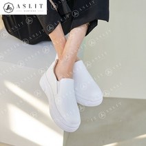 [애슬릿] 발 편한 심플 통굽 플랫폼 슬립온 운동화 (9485874)
