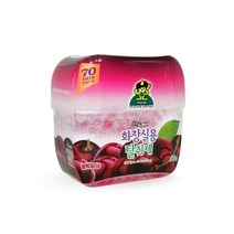 산도깨비 화장실용 탈취제 블랙체리 냄새제거, 20개