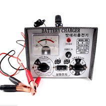 삼화전자 자동차 배터리 충전기 300L 모델 10A (12V 24V 겸용), 1개