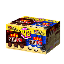 롯데제과 ABC 초코쿠키 짝꿍팩, 558g, 4세트