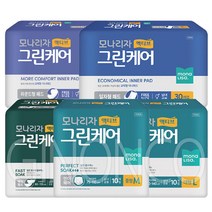 모나리자 액티브 그린케어 성인용기저귀 기획전, 대형, 10매입, 8개