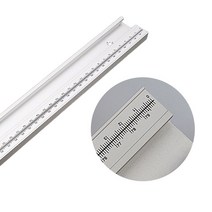 눈금자 티트랙 800mm 목공용 T트랙 티슬롯 썰매 지그, 1개