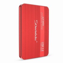 짱구usb 샌디스크usb 외장형 하드 드라이브 2.5 휴대용 HD Externo 1 테라바이트 2 USB3.0 스토리지, CHINA, 250GB, [01] 빨간