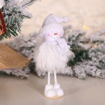 크리스마스오브제 오너먼트 2023 new year gift 귀여운 천사 인형 xmas, l2--서있는 눈사람