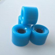 10 세트 (40 pcs) 60x45mm Pu 스케이트 보드 바퀴 크루저 블랭크 프로에 적합, 15 multi color