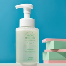 해피바스 마이크로미셀라 솝베리 버블폼 300ml, 2개