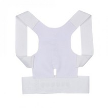 corset back correction magnetic 자세 교정자 스트레이트 숄더 브레이스 lumbar support pain relief for child 성인 여성 남성, 하얀, 60-70cm