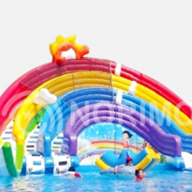노리모아 대형 수영장 풀장 에어바운스 물놀이 튜브 어린이집 유치원 송풍기 증정, 10*10*0.65m