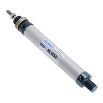 공압 실린더 MAL 시리즈 미니 16/20/25/32mm 보어 25/50/75/100/200/300/400/500mm 스트로크 단일 레버 공, 14 Stroke 450mm_02 Bore 20mm