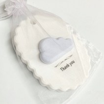 호두마루샵 돌답례품 웨딩답례품 개업선물 차량용방향제 구름타블렛석고방향제 석고방향제/오퓨저, 일반)클린코튼