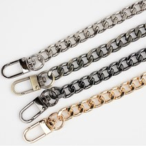 (I9) 볼드 플랫 체인, (I9-4) 골드／40cm