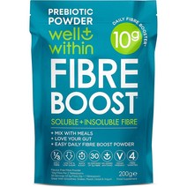 웰 위딘 10000mg 솔루블 인솔루블 식이섬유 파이버 파우더 200g Well Within Soluble Insoluble Fibre Powder