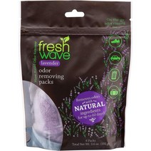 Fresh Wave Lavender 프레쉬 웨이브 라벤더 방향제 냄새제거 탈취팩 6개입 2팩