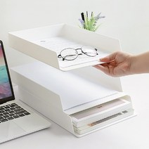 A4 서류보관 문서트레이 이면지 복사용지, 블랙