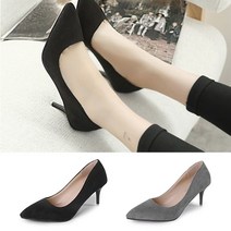 뽀족코 스틸레토힐 직장인 회사 출퇴근 정장 구두