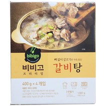 비비고 갈비탕 400GX4, 400g, 4개