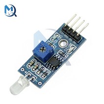 아두이노 센서 키트 arduino raspberry pi 감광성 다이오드 감지 스위치 용 3.3v-5v 4pin 포토 다이오드 모듈 lm393 광 센서 스위치 모듈, 없음