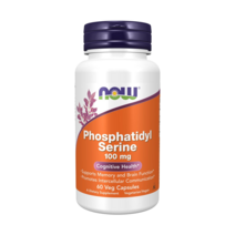 나우푸드 포스파티딜 세린 100mg 베지 캡슐 비건, 60개입, 1개