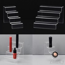 리시안제이 4단 계단식 아크릴 진열대 피규어 진열대 반지진열판, 200mm