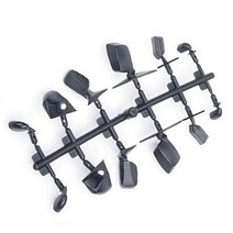 8 1/10 RC 자동차 쉘 바디 180/190/195/200MM 너비 PVC 취미 드리프트 투어링 HSP 용 하드 박스 사용, 라이트 그레이