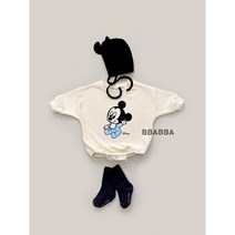 빠빠 베베미키슈트 디즈니 크림소라색 V0919