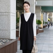 모슬린 엄마옷 베스트 원피스 EOP209030 마담 미시옷 중년여성의류 빅사이즈 50대 60대여성옷