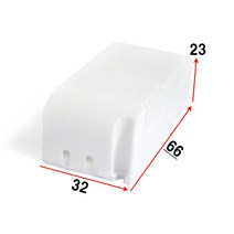 JINHA 플라스틱 케이스 엔클로저 enclosure ABS DIY 66x32x23 SY-AK-09